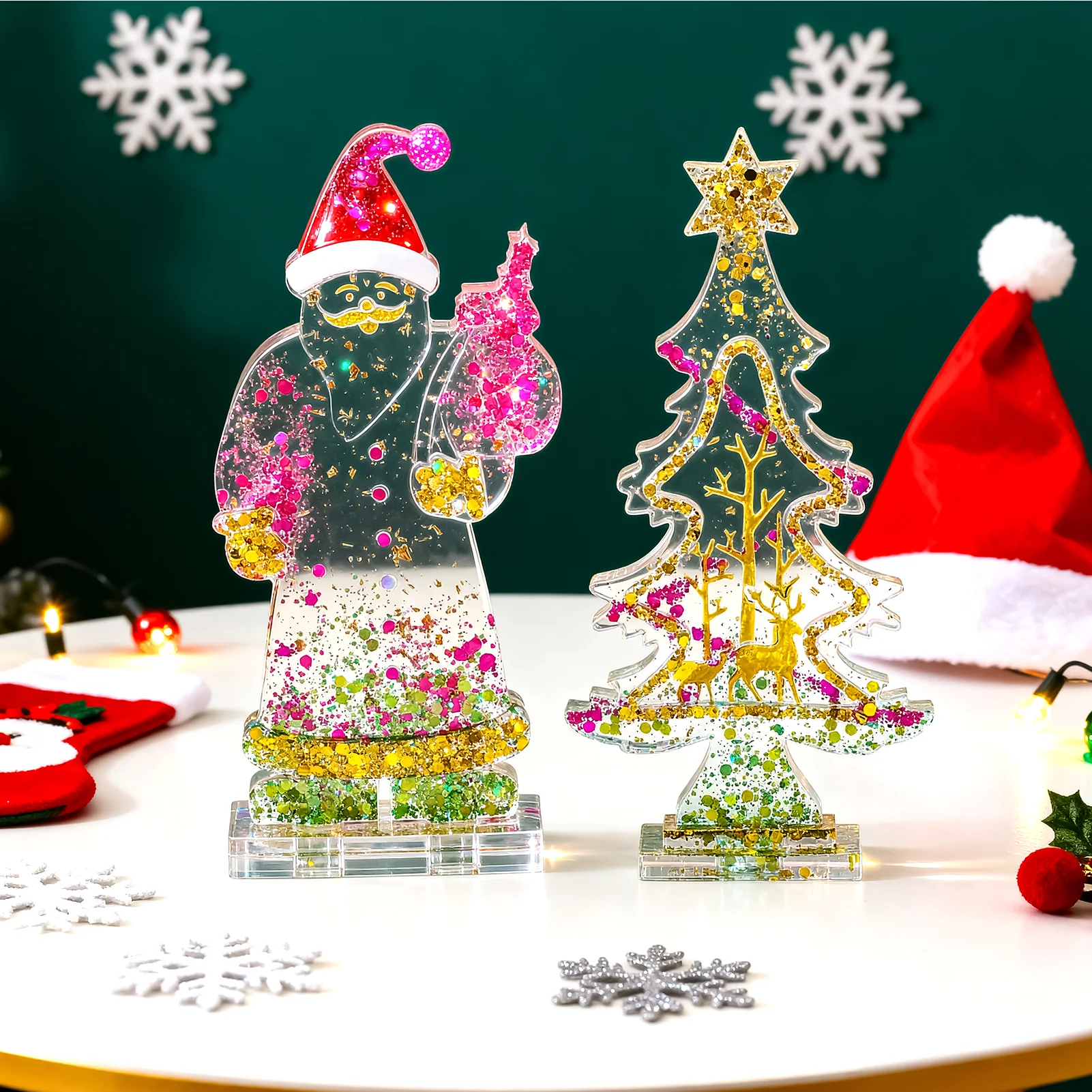Resiners® 3D Christmas Resin Molds Set - Image 5