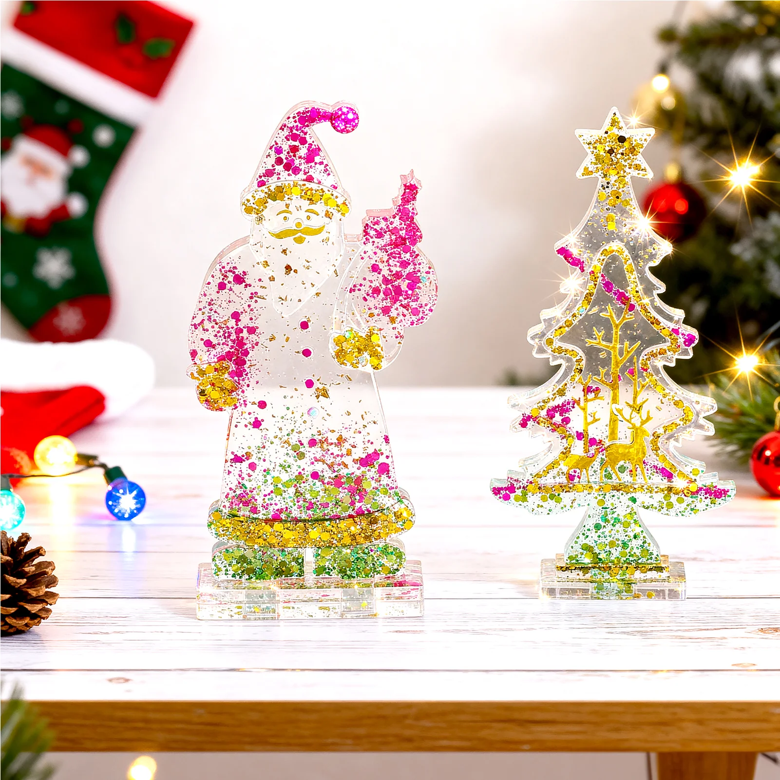 Resiners® 3D Christmas Resin Molds Set - Image 7