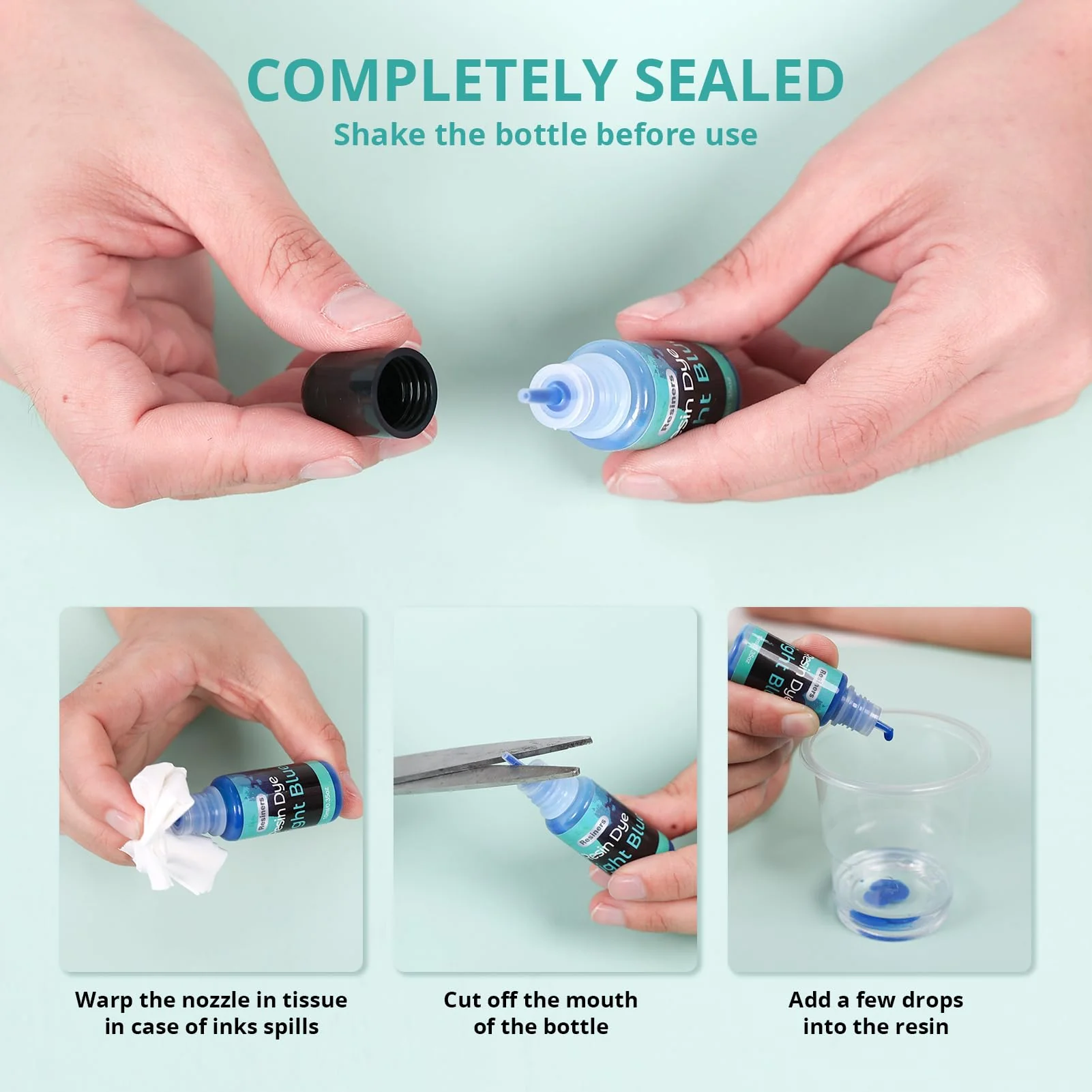 Resiners® 20 Colors Epoxy Resin Dye - Image 7
