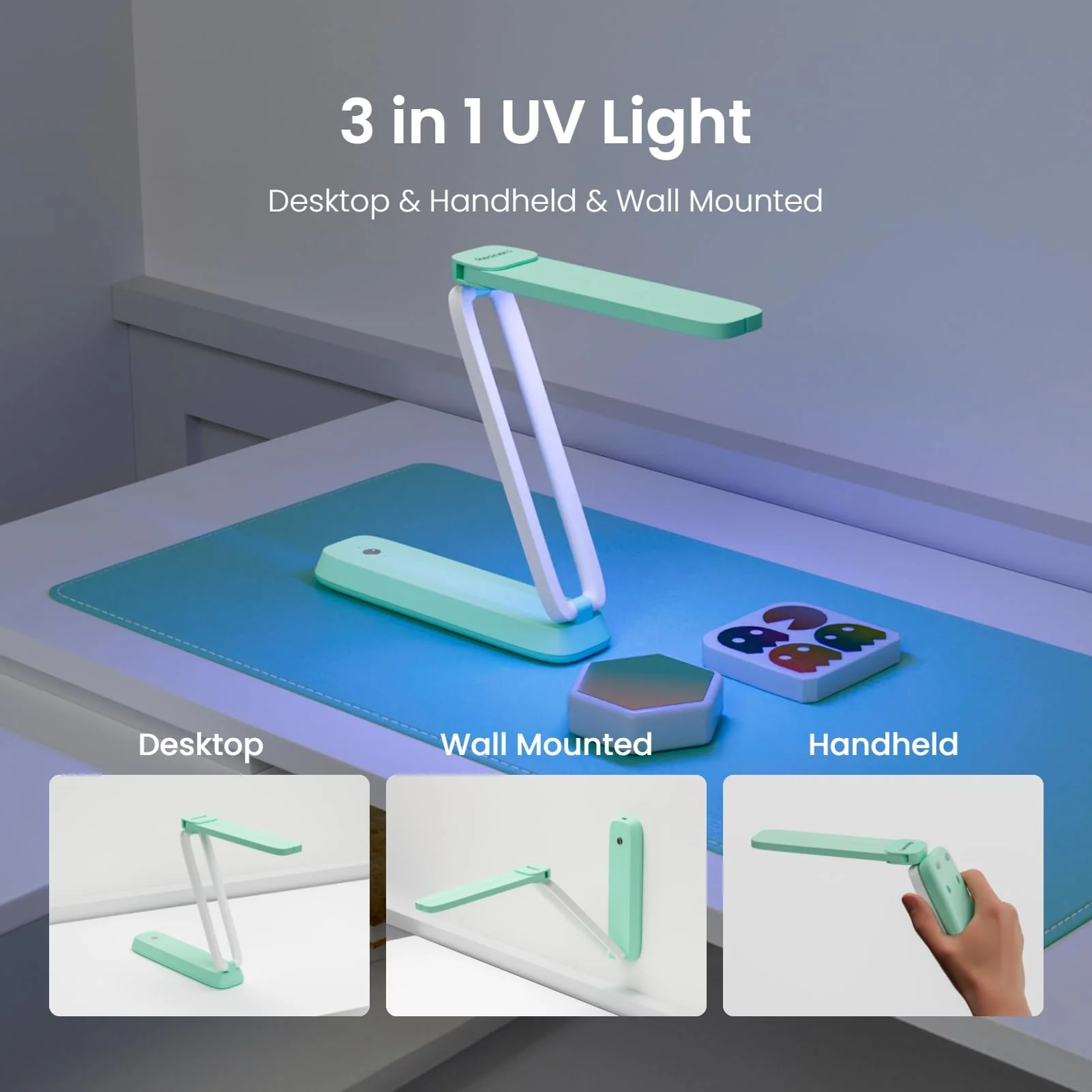 Resiners® 3-In-1 UV Light for Resin Curing - Image 5