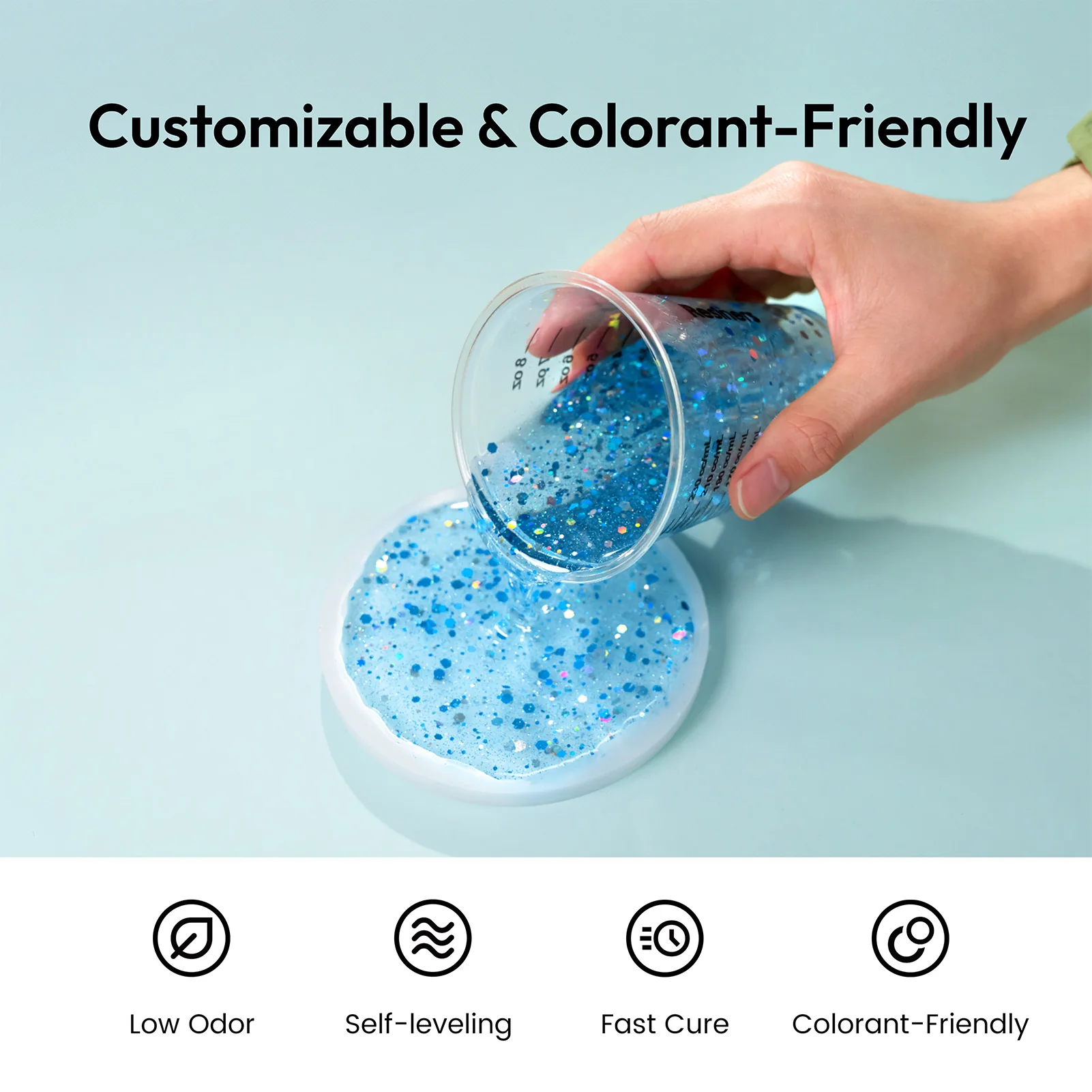 Resiners® 32oz Crystal Clear Epoxy Resin - Image 6