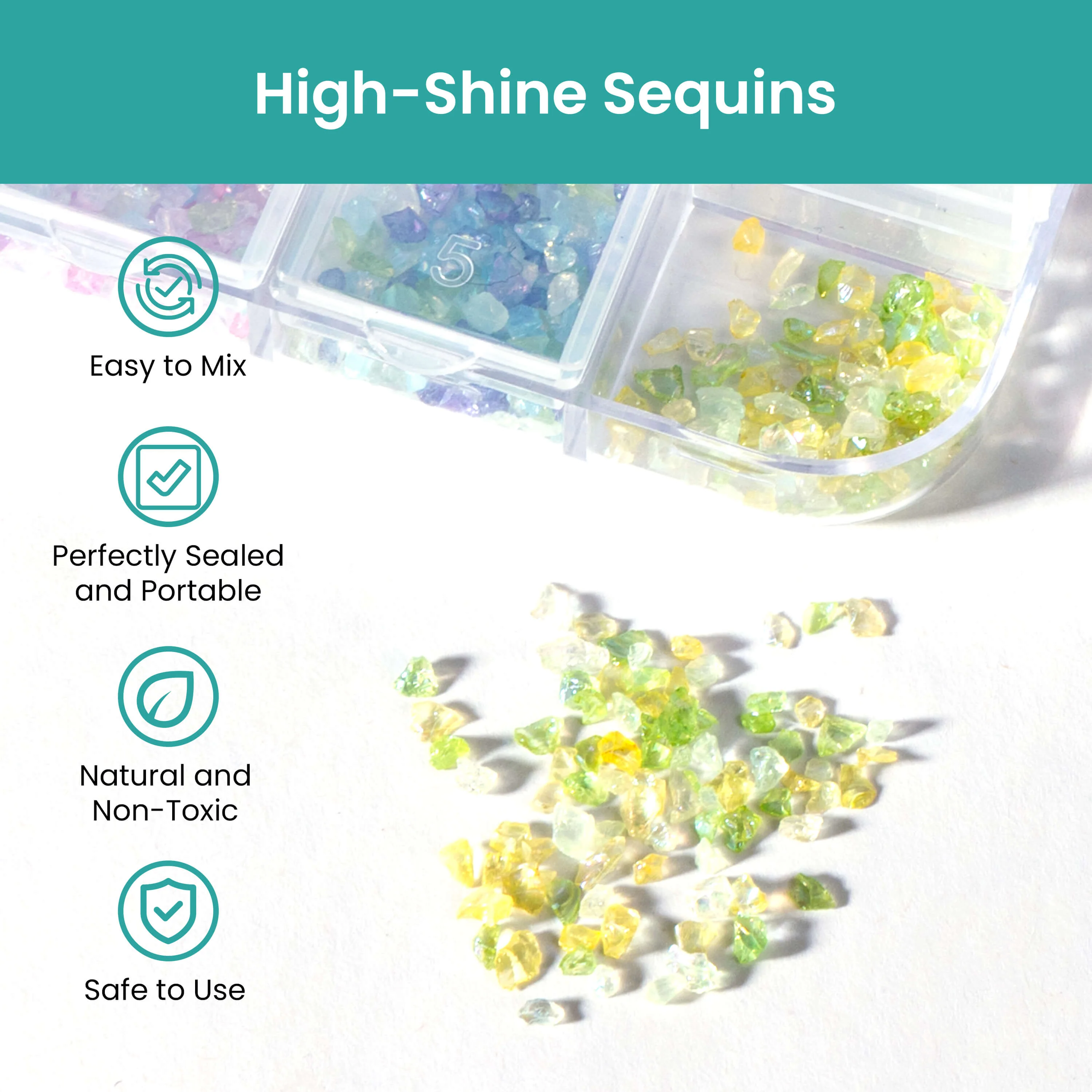 Resiners® 24 Colors Glass Shard Fillers - Image 6