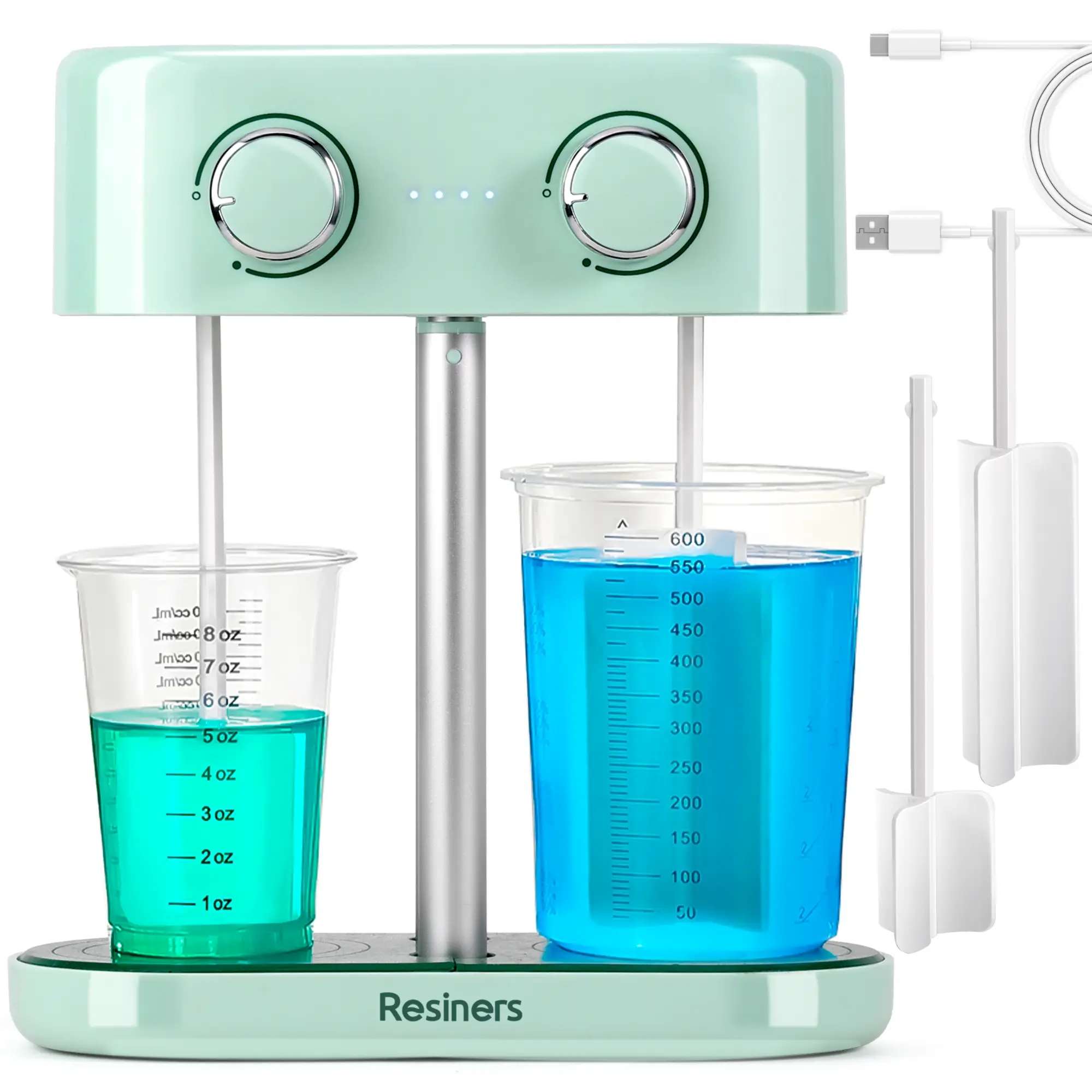 Resiners® Upgraded Dual-Head Resin Mixer - Image 11