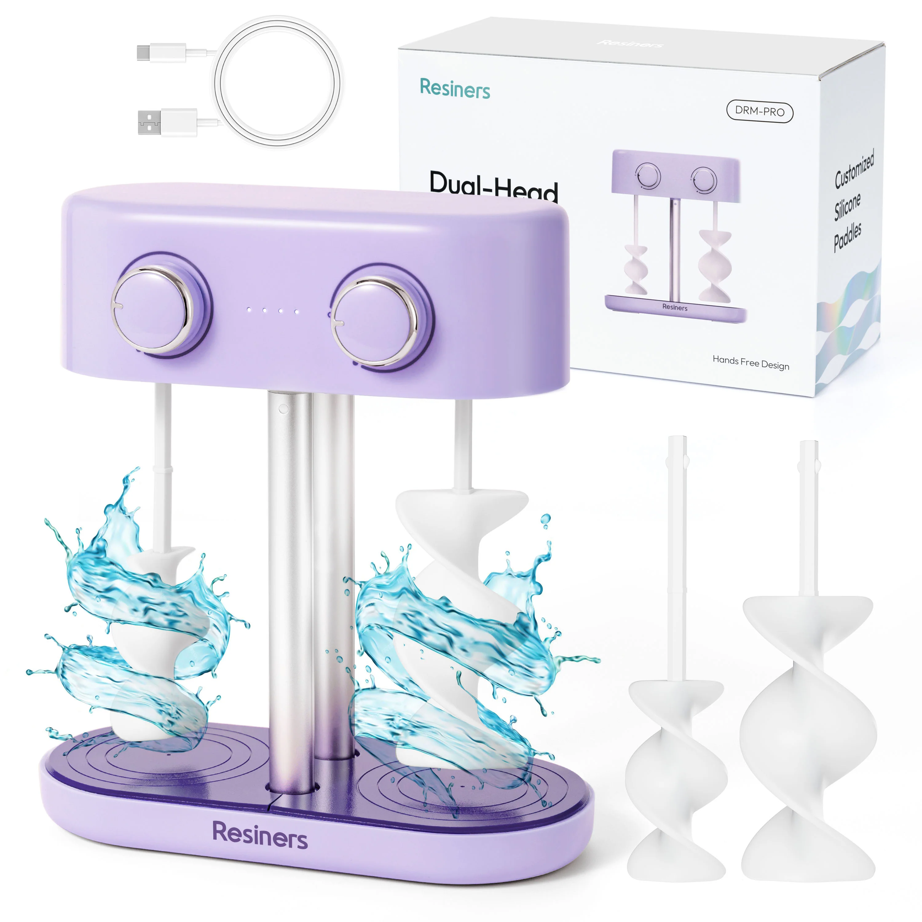Resiners® Upgraded Dual-Head Resin Mixer - Image 12