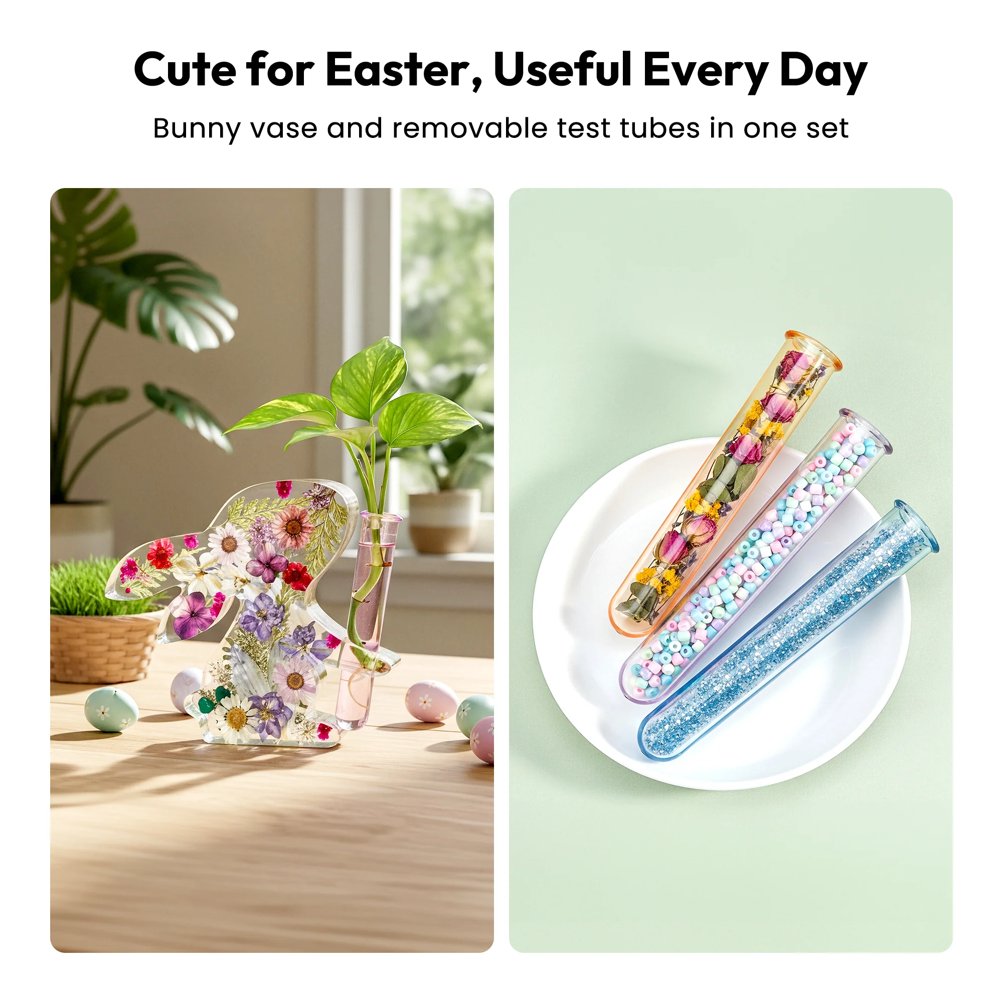 Resiners® Bunny Vase Hydroponic Resin Mold - Image 5