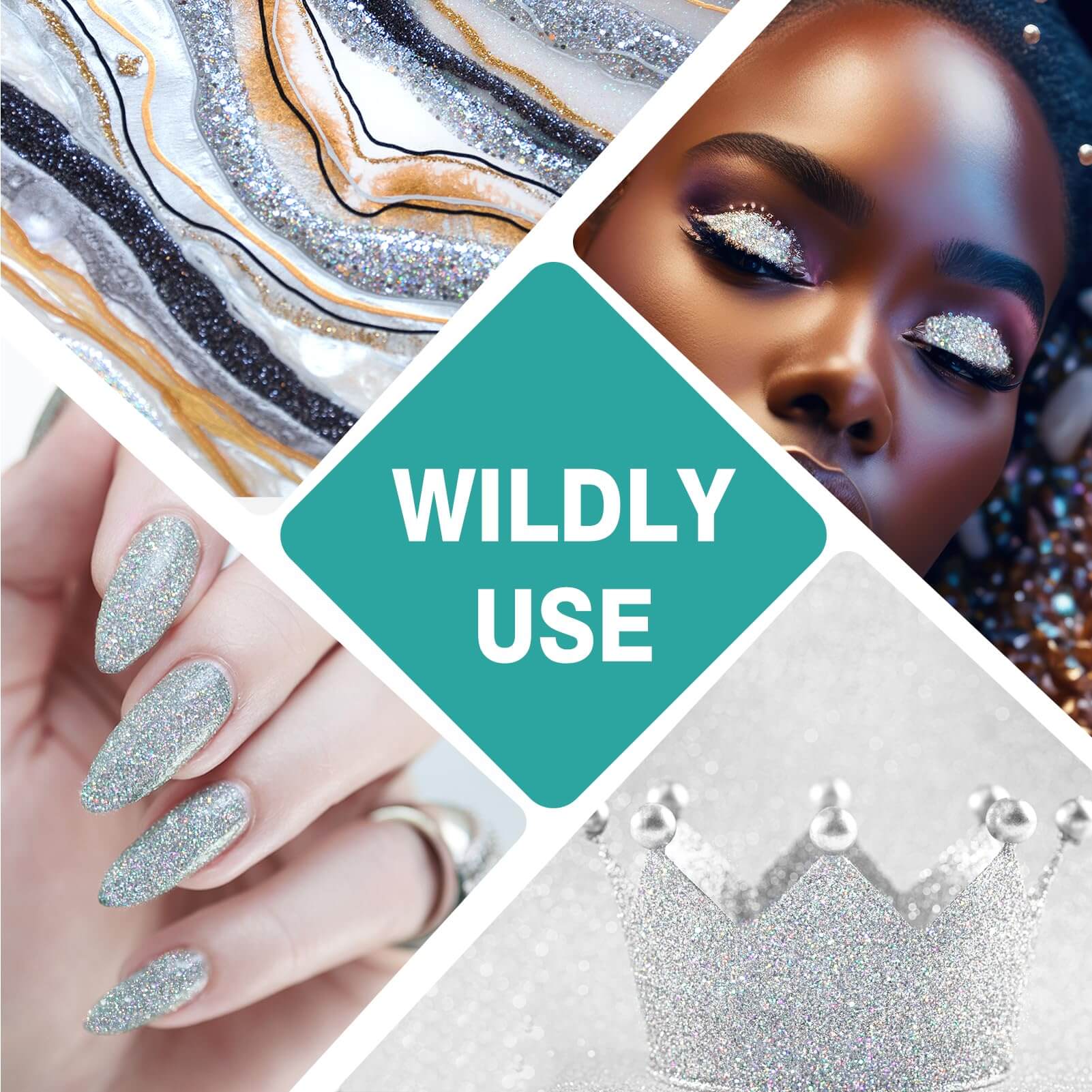 Resiners® Holographic Ultra Fine Glitter Powder - Image 6