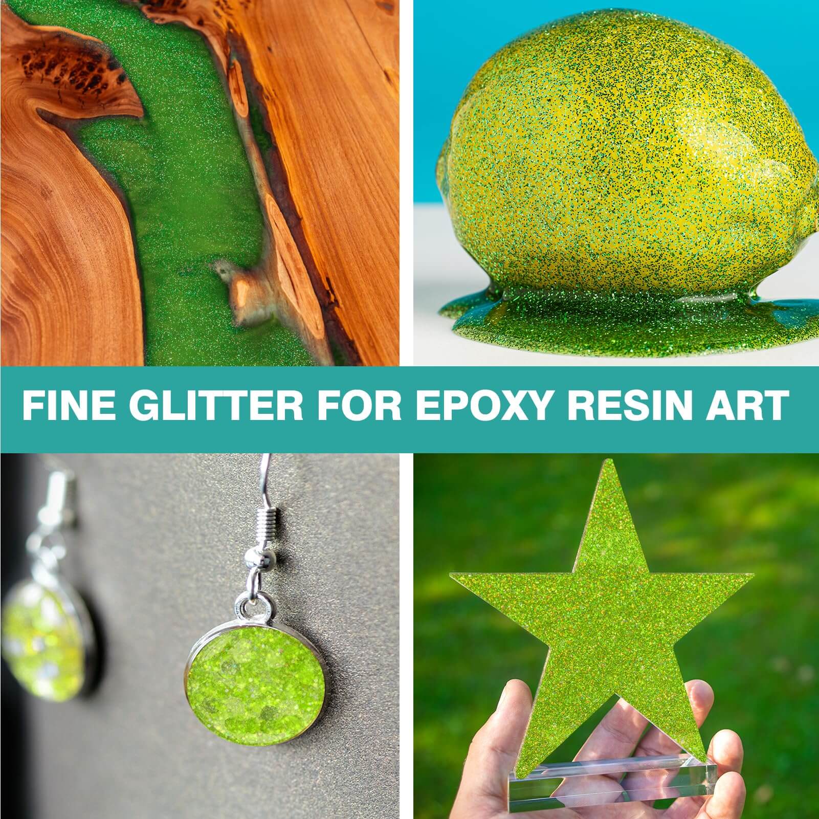 Resiners® Holographic Ultra Fine Glitter Powder - Image 8