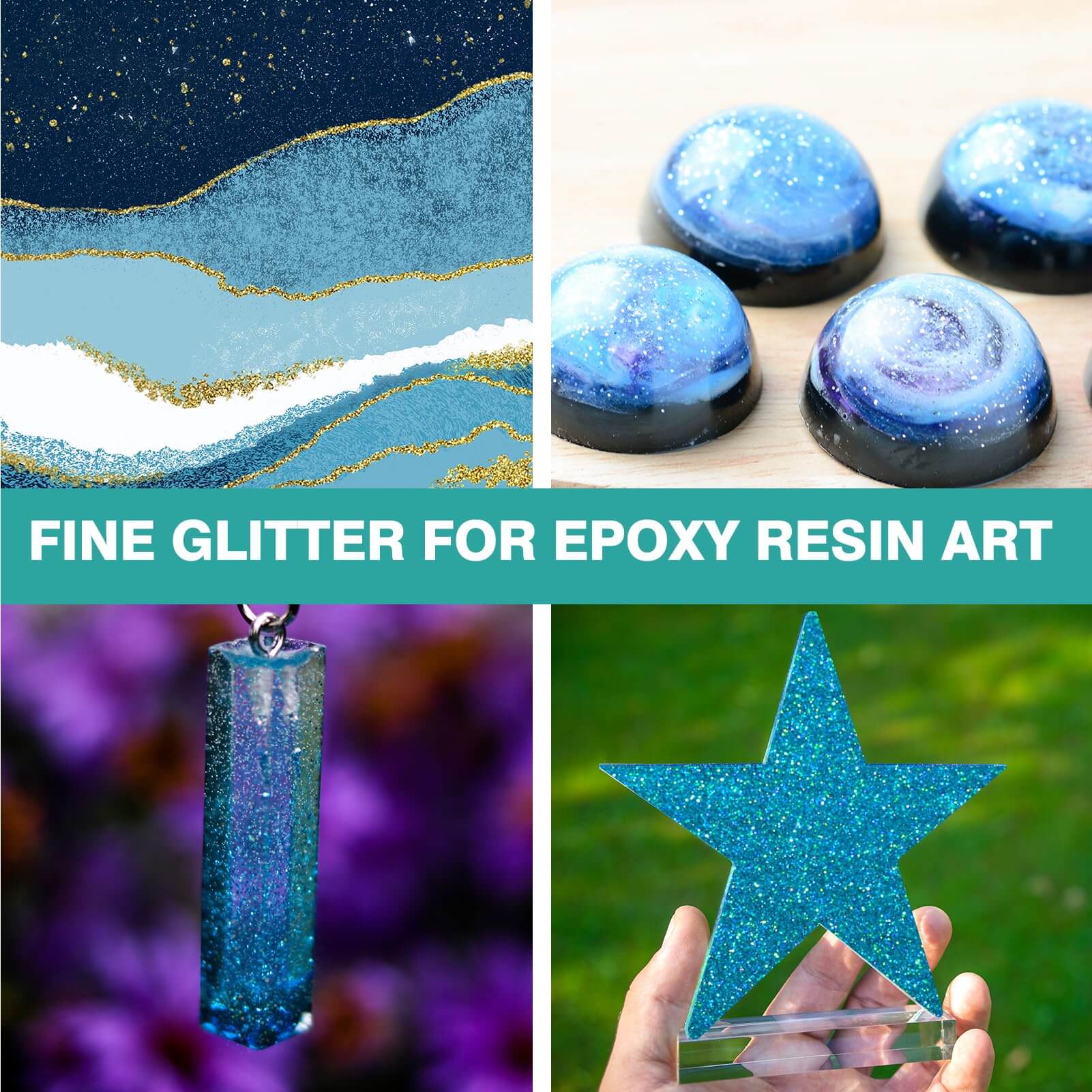 Resiners® Holographic Ultra Fine Glitter Powder - Image 9