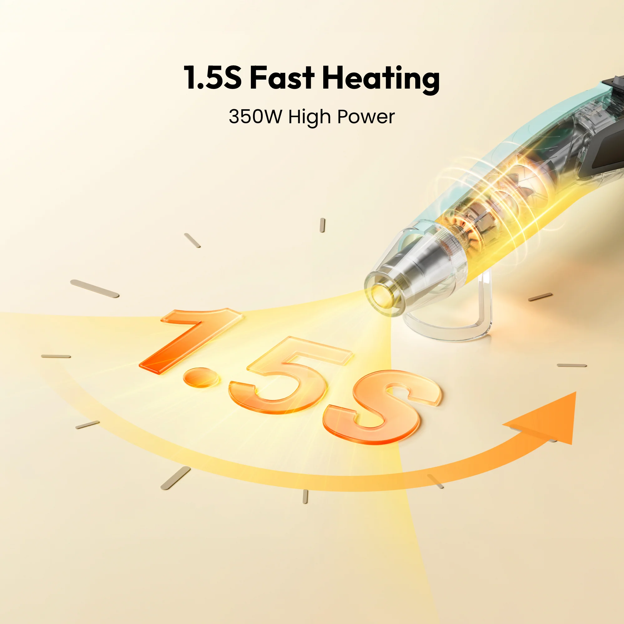 Resiners® Mini Heat Gun for Crafts - Image 4