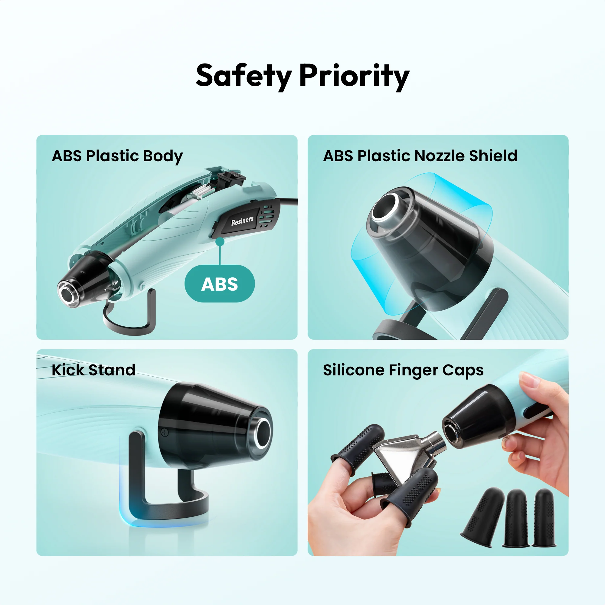 Resiners® Mini Heat Gun for Crafts - Image 6