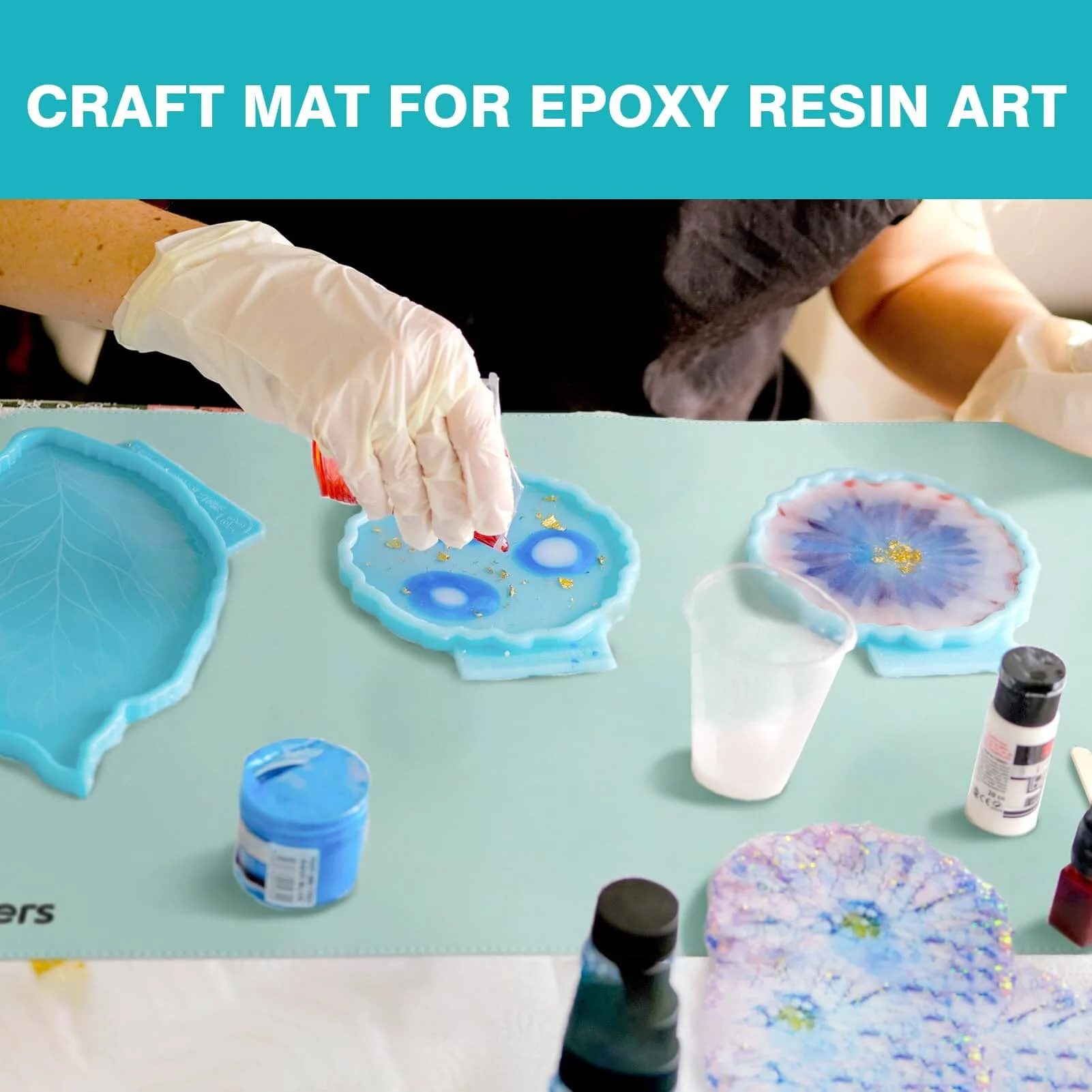 Resiners® Nonstick Heat-Resistant Leather Craft Mat - Image 7