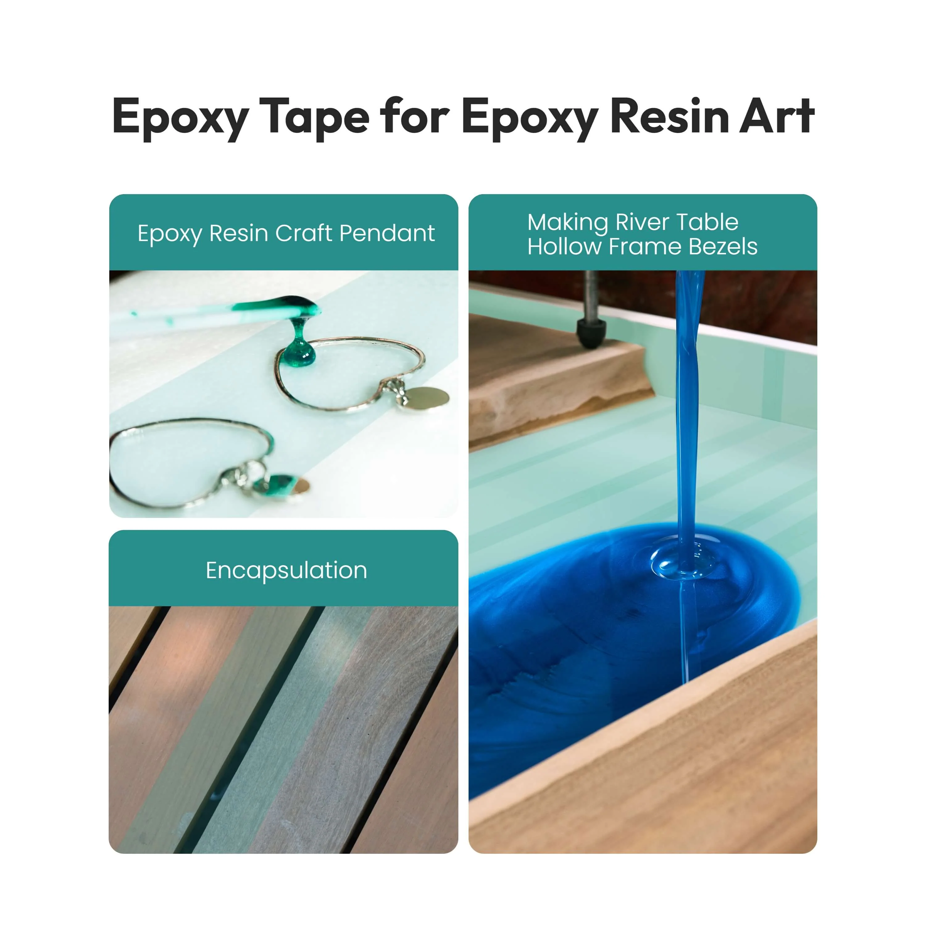 Resiners® Resin Tape for Epoxy Resin Molding - Image 4