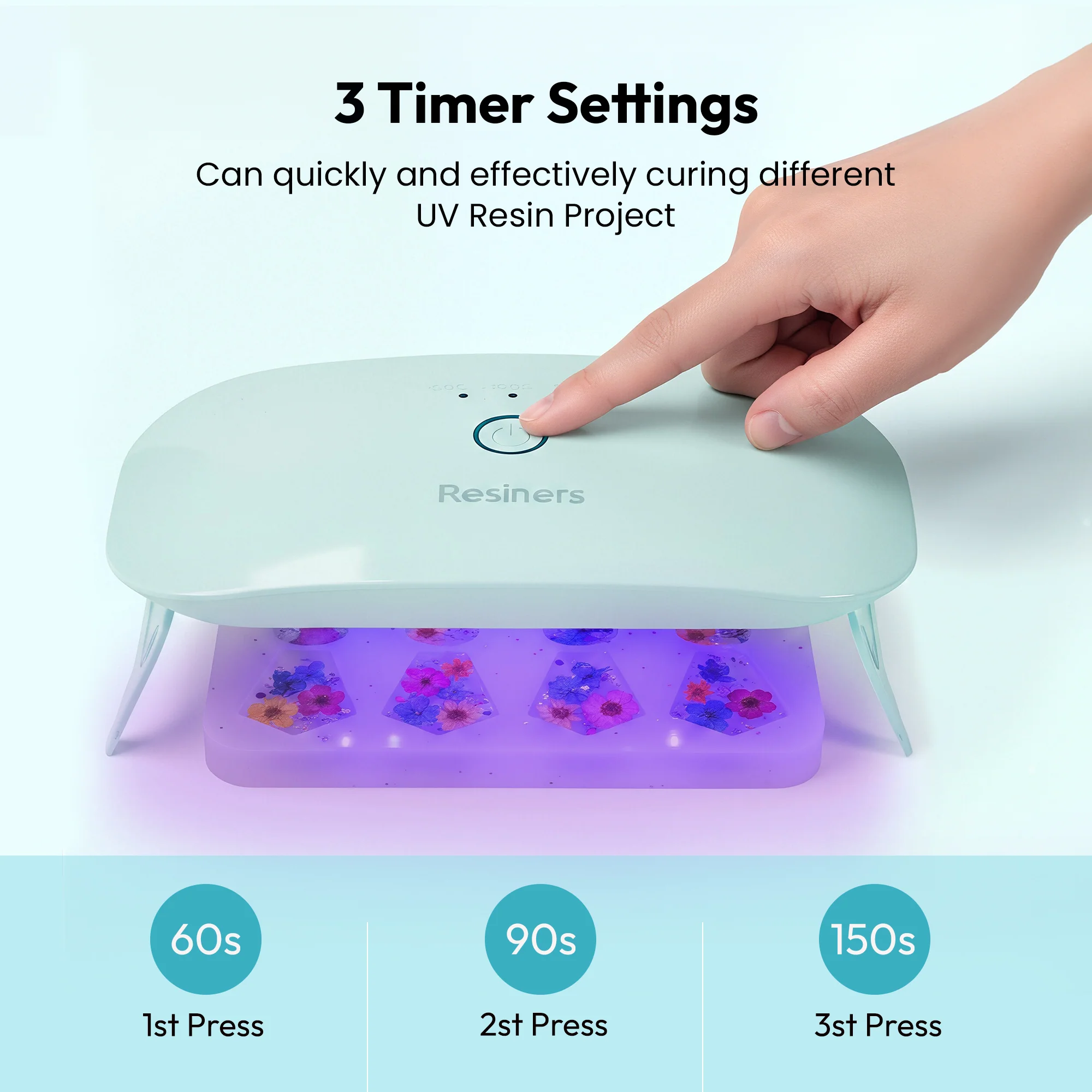 Resiners® Single-Sided Portable UV Light - Image 3