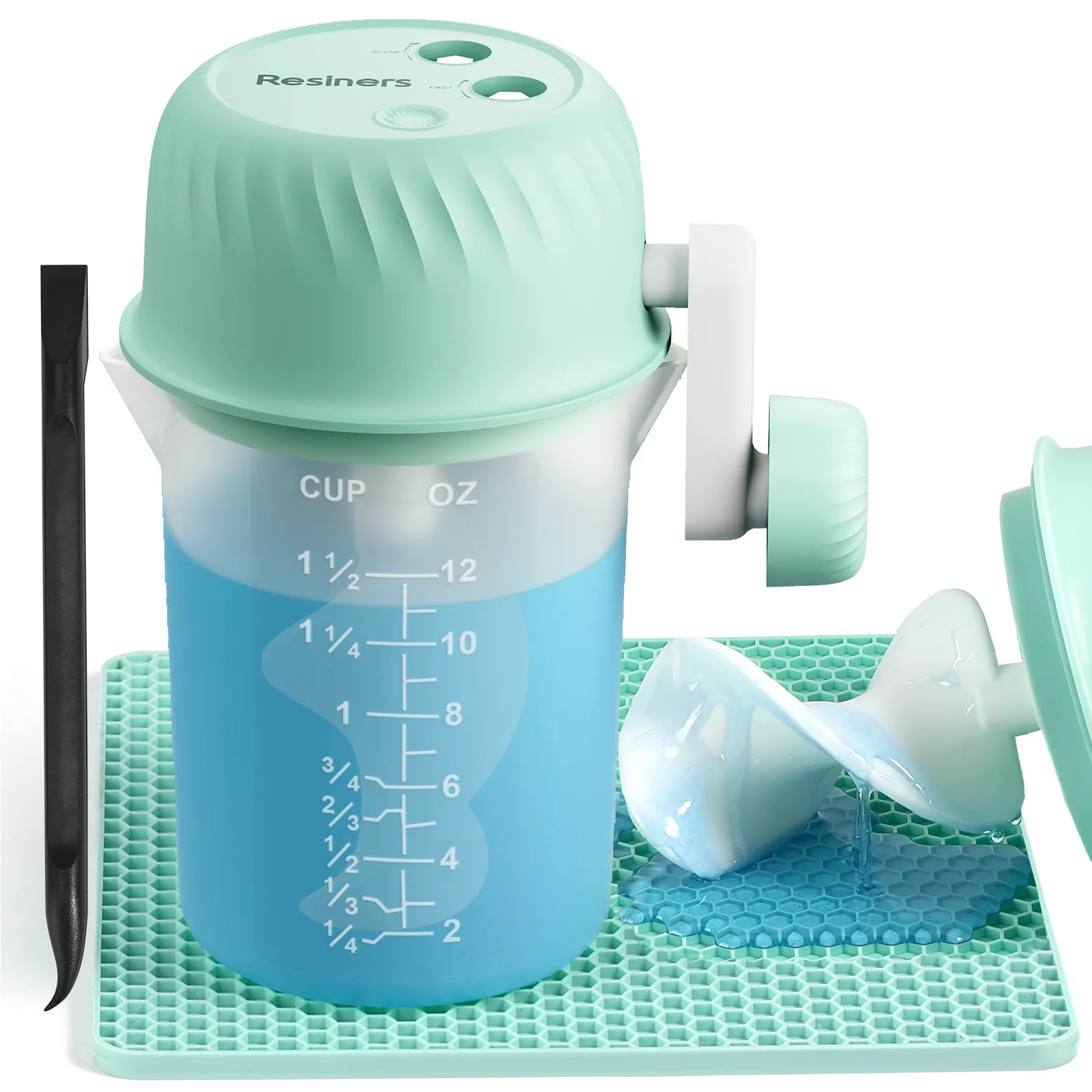 Resiners® Hand-Crank Resin Mixer Kit - Image 10
