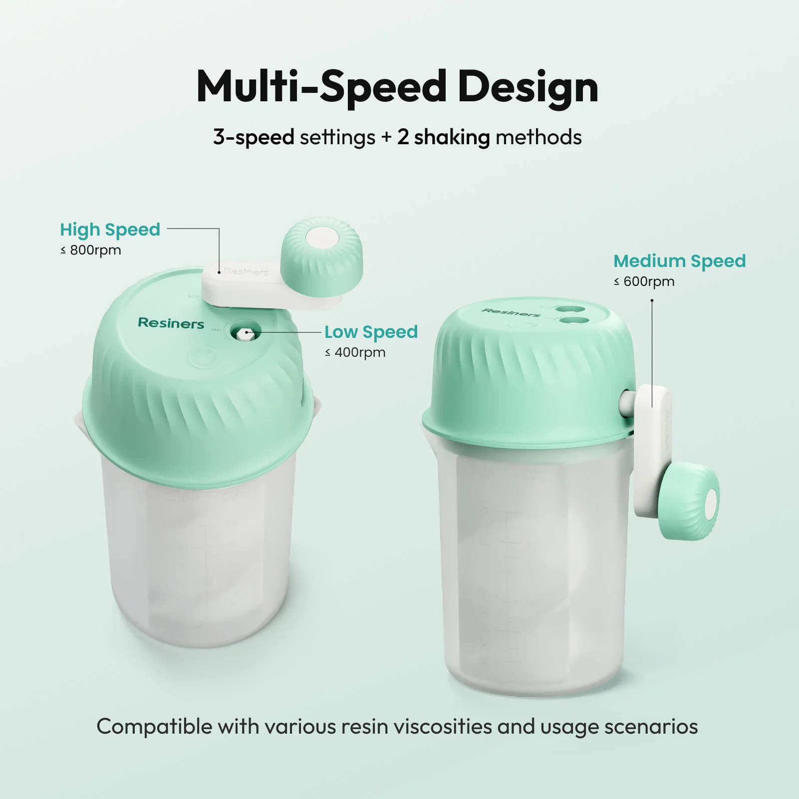 Resiners® Hand-Crank Resin Mixer Kit - Image 3