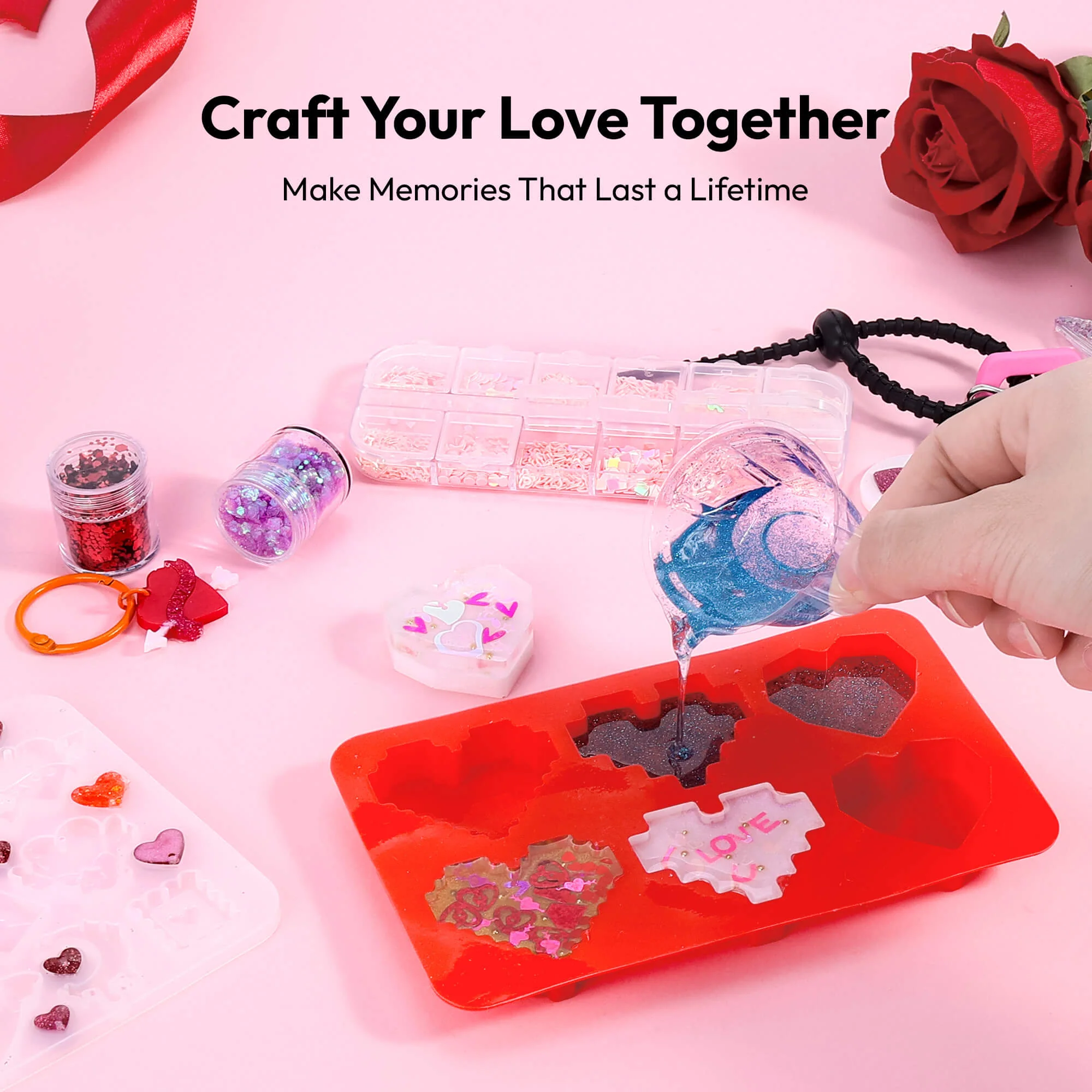 Resiners®  Love-Inspired Resin Art Kit - Image 4