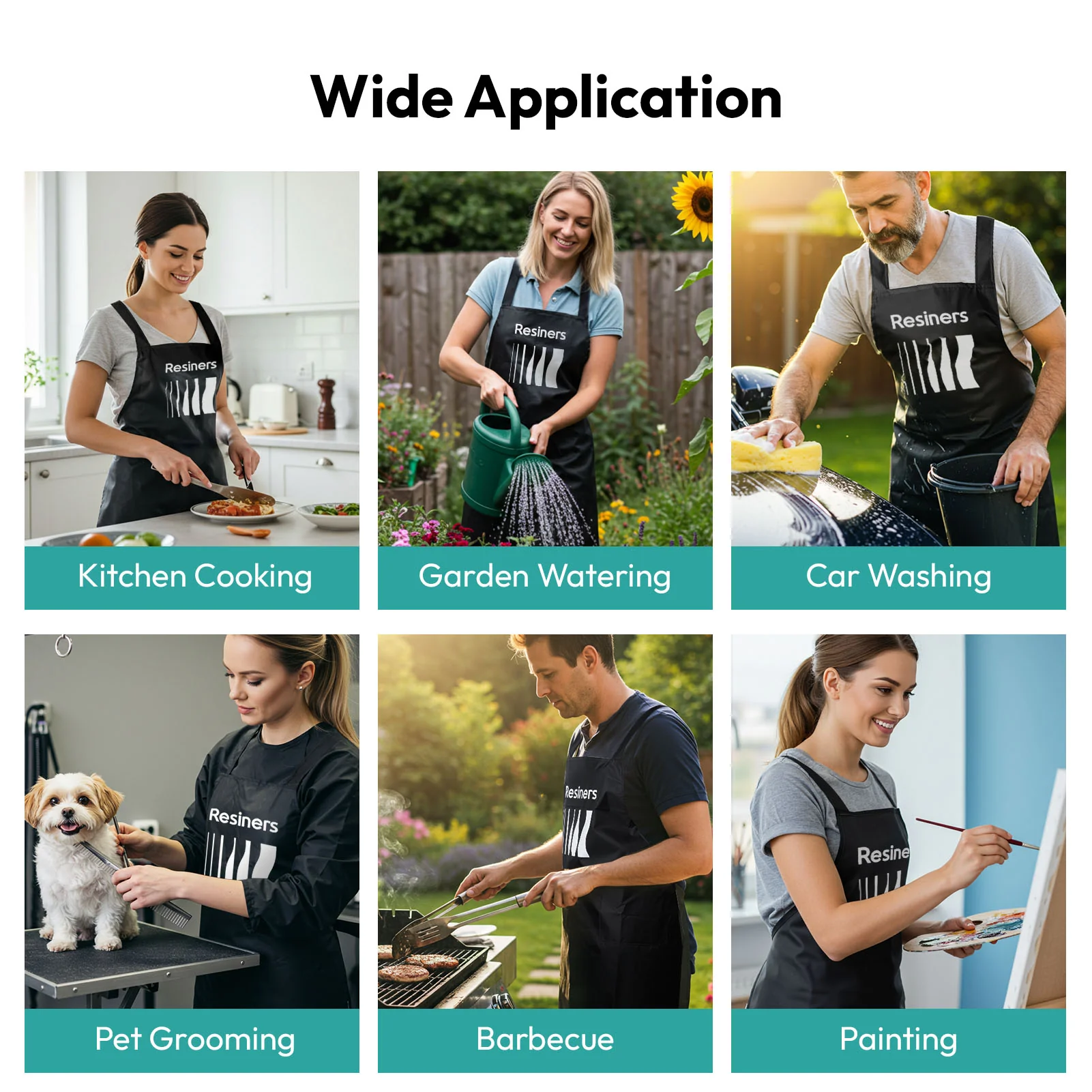 Resiners® Waterproof Polyester Apron - Image 5
